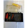 Image 7 : VINTAGE TACKLE BOX W/ CONTENTS