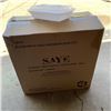 Image 1 : CASE OF SAYE 16OZ PLASTIC RECTANGULAR CONTANERS 150PC