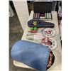 Image 1 : SLEEPING BAG, POKER SET AND PICKLE BALL SET