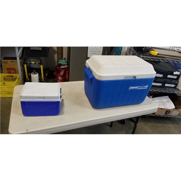 2 COLEMAN COOLERS
