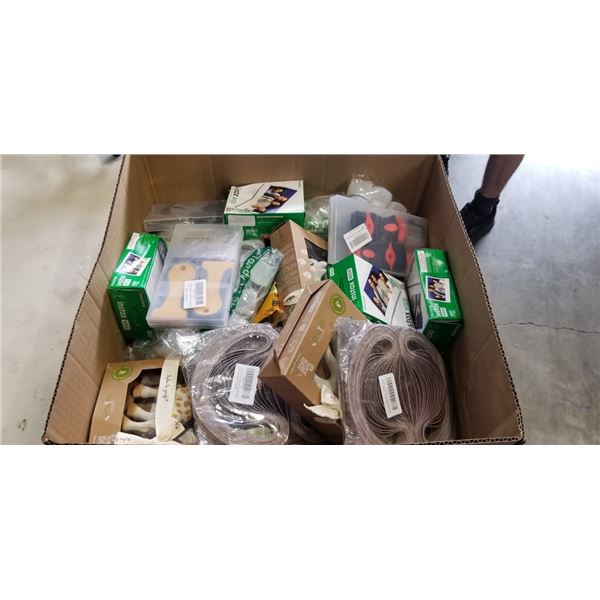 LARGE LOT OF AMAZON OVERSTOCK INCLUDING SCRAPERS, SHOP ITEMS, INSTAX FILM ETC