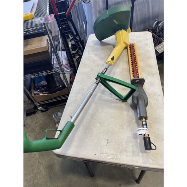 WEEDWACKER AND HEDGE TRIMMER