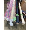 Image 2 : 6 ROLLS OF FABRIC - APPROX 5FT WIDE