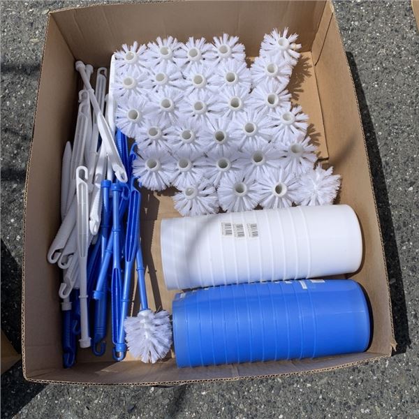 25 NEW TOILET SCRUBBING BRUSHES