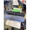 Image 1 : CAMP COT AND ROLL UP SLEEPING MAT - CAN SUPPORT UP TO 300LBS