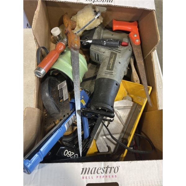 ASSORTED TOOLS AND POWER TOOLS