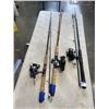 Image 1 : 3 FISHING RODS W/ REELS