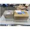 Image 1 : NEW SET OF WHEEL CHOCKS AND WHEEL DOCK, AND NEW SET OF REPLACEMENT TRAILER JACK WHEELS