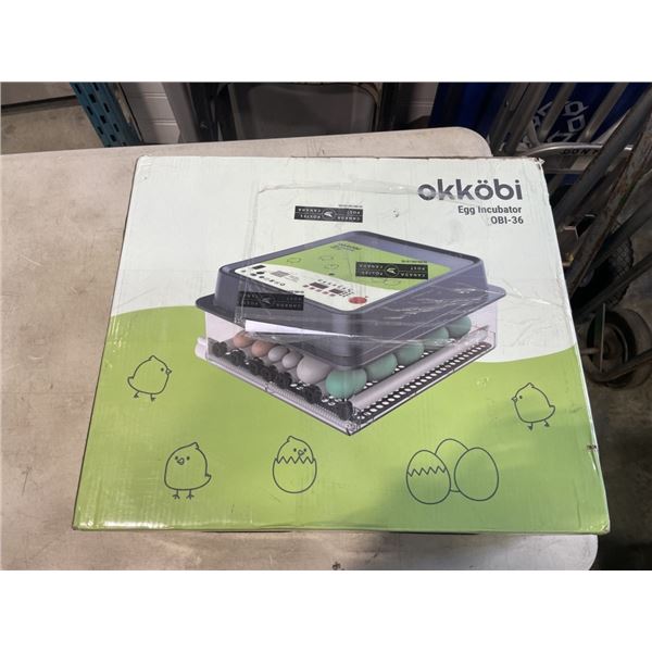 OKKOBI EGG INCUBATOR MODEKL OBI-36