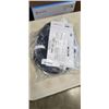 Image 1 : AS NEW LIFESUPPLY 100FT BLACK  INDOOR OUTDOOR 3 WIRE GROUNDED AND LIGHTED EXTENSION CORD, 14AWG