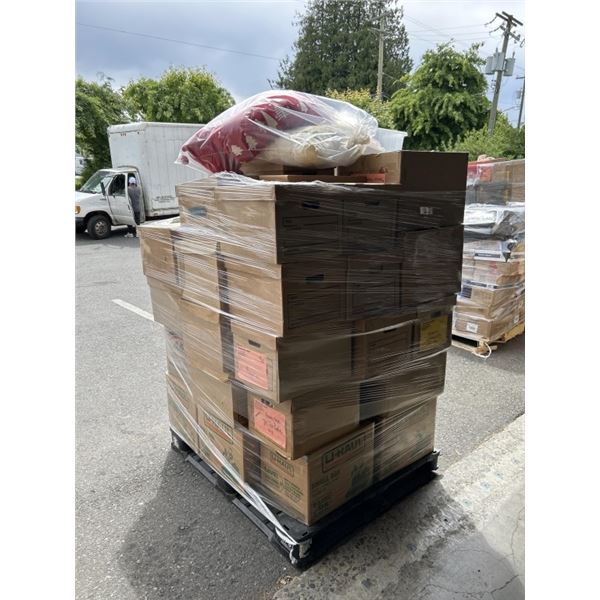 LARGE PALLET OF ESTATE GOODS, MOVIE SET ETC