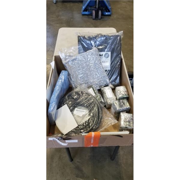 LOT OF AUTOMOTIVE ACCESSORIES INCLUDING KNODEL TRUNK ORGANIZER, 10 PACKS HIFLOFILTRO PREMIUM OIL FIL