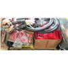 Image 2 : PALLET OF EV BIKE FRAME AND LOTS OF PARTS