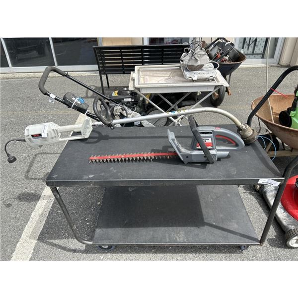 CRAFTSMAN 18 BUSHWACKER AND RYOBI 100 WEED WACKER