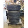 Image 1 : SET OF 4 CONTINENTAL CONTI PRO 215/60/R16 TIRES