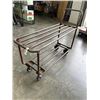 Image 3 : 2 TIER 4 WHEEL METAL WAREHOUSE CART