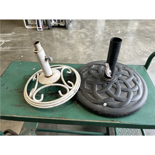 PAIR OF UMBRELLA STANDS