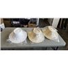 Image 1 : 3 COWBOY STYLE HARDHATS NO HEADGEAR JUST HELMETS