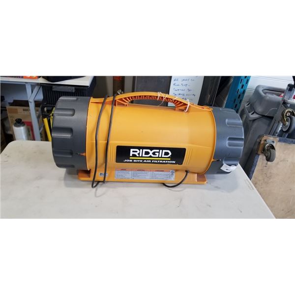 RIDGID JOBSITE AIR FILTRATION
