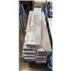 Image 1 : 13 BOXES GREY LAMINATE FLOORING - MOONSTONE , 6 PLANKS PER BOX, 15 SQ/FT PER BOX, 195 SQ/FT TOTAL