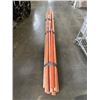 Image 1 : BUNDLE OF ORANGE PVC DUCTING