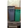 Image 3 : LOT OF TALL STORAGE TOTES AND PLASTIC ORGANIZER