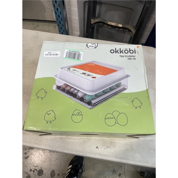 OKKOBI EGG INCUBATOR MODEKL OBI-36