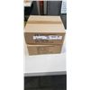 Image 1 : 2 CASES KRAFT PAPER BAGS. 100 PCS/CS. 1 CASE IS PINK, 1 CASE IS RED