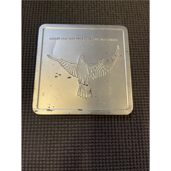 COMMEMORATIVE COIN GIFT SET W/ STAMP AND SPECIAL QUARTER