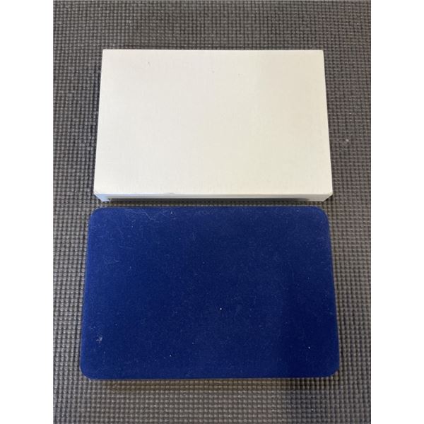 2 - $20 SEPTEMBER 11TH SILVER LEAF COIN-CERTIFICATE IN CASE W/ COA - COATED WITH .999 PURE SILVER LE