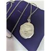 Image 2 : PURRHA 925 STERLING SILVER PENDANT W/ CHAIN NECKLACE, FIRE WITHIN, VANCOUVER BC