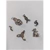 Image 1 : 6 STERLING SILVER CHARMS