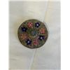 Image 1 : VINTAGE SILVER W/ ENAMEL BROOCH, AS IS