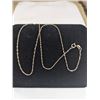 Image 1 : STERLING SILVER ITALY 925 TWISTED CHAIN NECKLACE 19.5" LONG