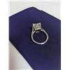 Image 2 : STERLING SILVER RING, MARKED 925 SIZE 6.5
