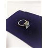 Image 3 : STERLING SILVER RING, MARKED 925 SIZE 6.5