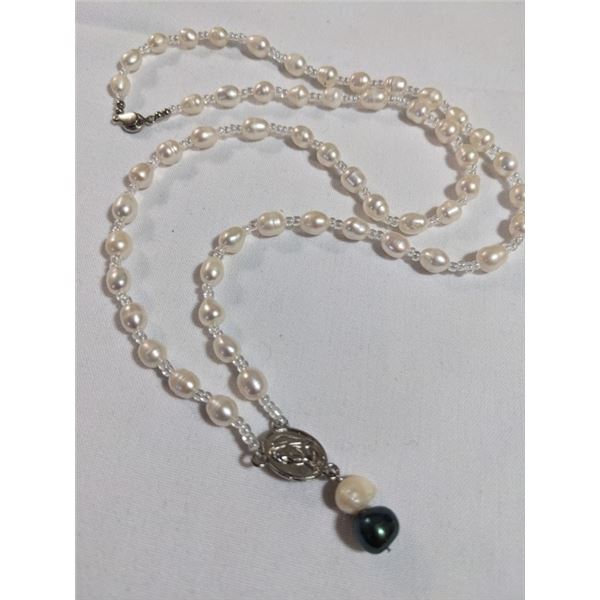PEARLS RELIGIOUS NECKLACE