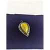 Image 1 : VINTAGE STERLING SILVER W/ STONE PENDANT