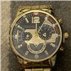 Image 4 : NEW 4PC MEN'S STYLISH SPORTS STEEL BAND WATCH, NECKLACE, AND BRACELET