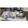 Image 1 : LOT OF SPORTING GOODS INCLUDING SUNYA ARCHERY, 4 DMOOSE KNEE WRAPS, ALAFEN ALUMINUM COLLAPSIBLE HIKI