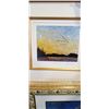 Image 3 : BOX OF PICTURE FRAMES W/ VINTAGE ARTWORK