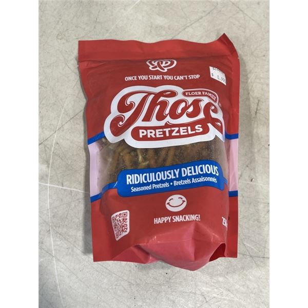 CRATE OF THOSE PRETZELS