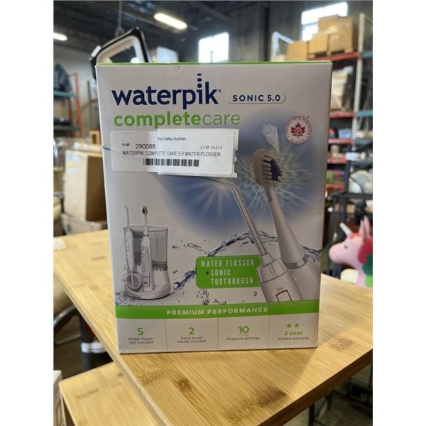 WATERPIK COMPLETE CARE 5.0 WATER FLOSSER - TESTED WORKING, RETAIL $118