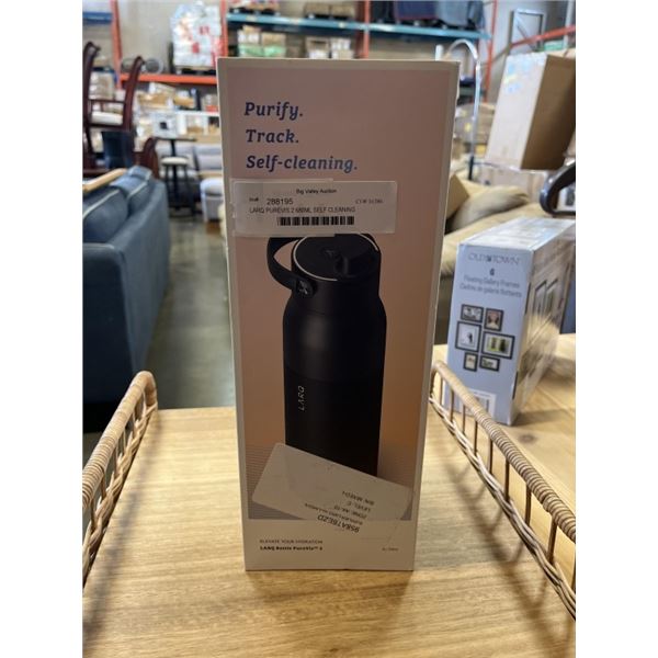 LARQ PUREVIS 2 680ML SELF CLEANING INSULATED STAINLESS STEEL WATER BOTTLE W/ SMART SENSOR - TESTED W