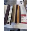 Image 3 : 2 AS NEW YELLOW MOUNTAIN MAH JONG SETS