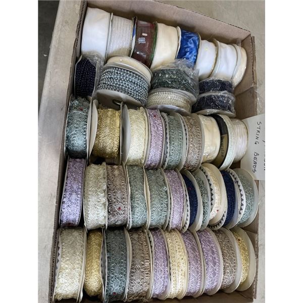 TRAY OF NEW RIBBON