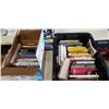 Image 1 : LARGE TOTE AND BOK OF ASSORTED BOOKS