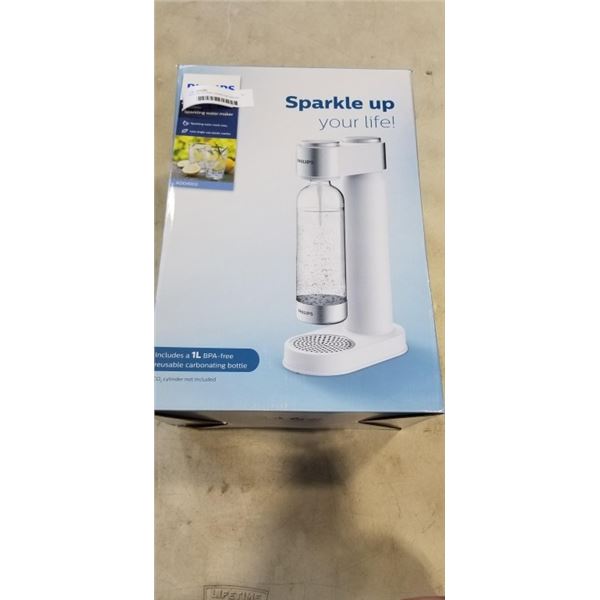 PHILLIPS GO ZERO SPARKLING WATER MAKER