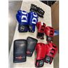 Image 1 : ASSORTED BOXING GLOVES AND TRAINING BELT