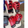 Image 4 : ASSORTED BOXING GLOVES AND TRAINING BELT